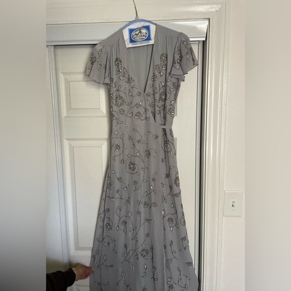 BHLDN Plymouth Wrap Dress - Picture 3 of 16